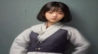 汉服文化节现场，年轻人身着齐胸襦裙展示唐代袒领服饰的当代传承